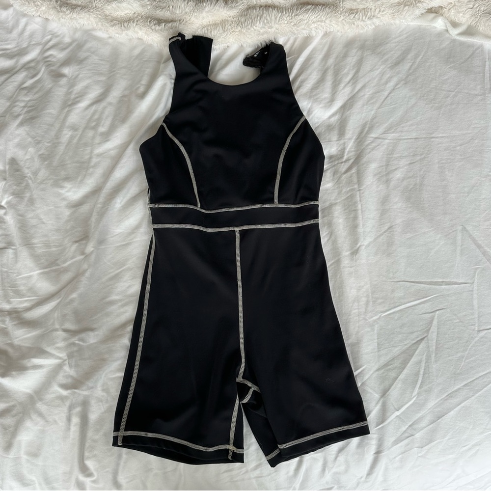 WE WORE WHAT Contrast Romper
